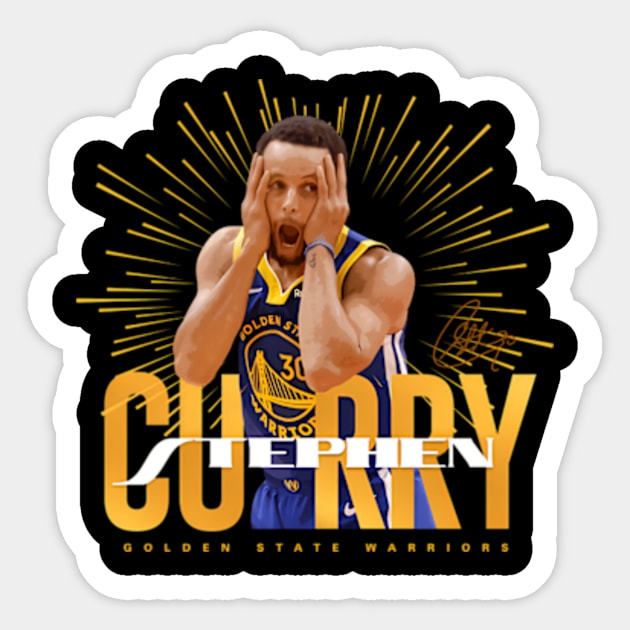 Stephen Curry Celly Sticker by binchudala